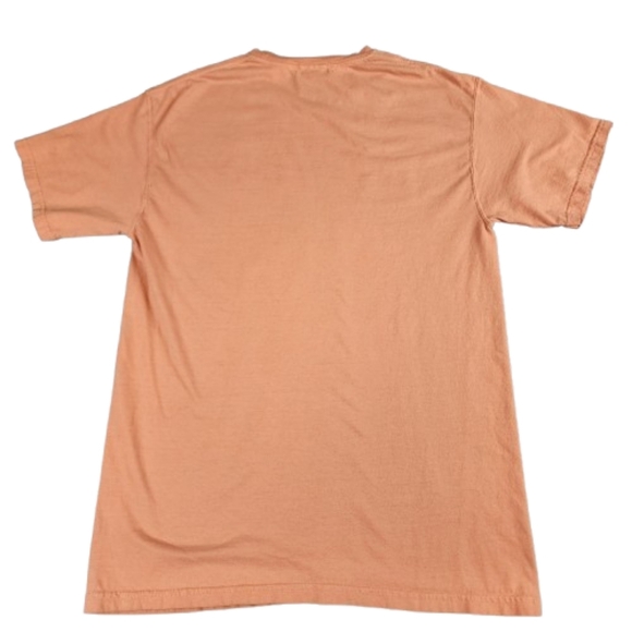 Scrub Life Peach T-Shirt By Comfort Wash Womens Size Medium Pink Graphics - Picture 3 of 8